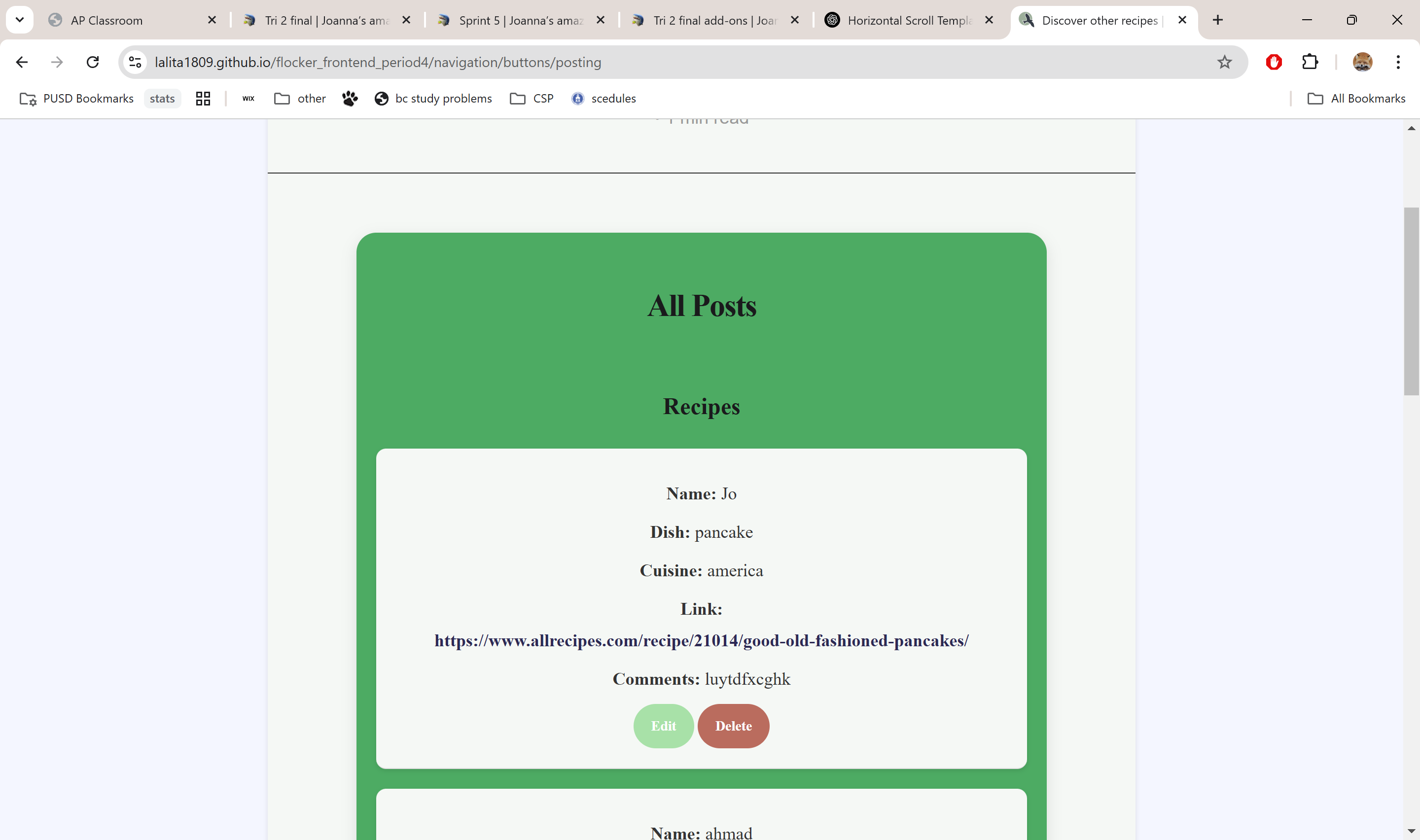 pic of frontend